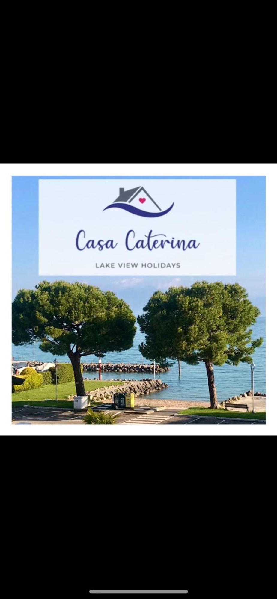 Casa Caterina Lake View Holidays Apartments Пескьера-дель-Гарда Экстерьер фото